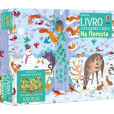 Na floresta: livro com quebra-cabeça