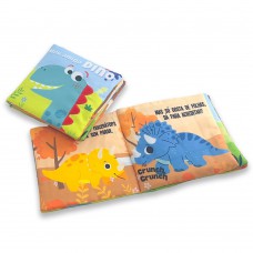 Meu amigo dino: livro de pano