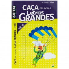 Scottini Caça-palavras Letras Grandes (32p) N.2014 (Médio)