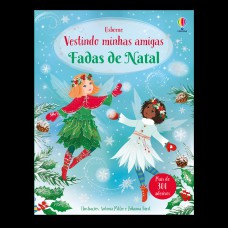 Fadas de natal: vestindo minha amigas