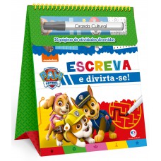 Patrulha Canina - escreva e apague espiral