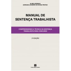 Manual de Sentença Trabalhista Manual de Sentença Trabalhista