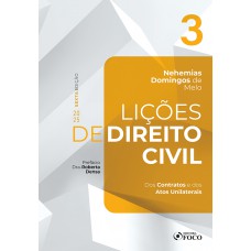 Lições de Direito Civil - Volume 3 - 6ª Ed - 2025