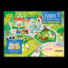 NA FAZENDA: LIVRO COM QUEBRA-CABEÇA