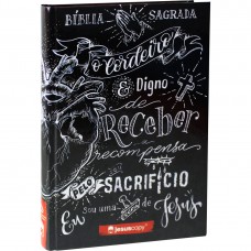 Bíblia Sagrada - Capa ilustrada Lettering