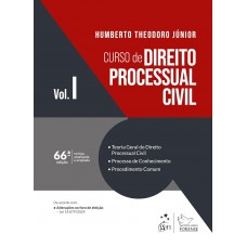Curso de Direito Processual Civil Vol.1 - 66ª Edição 2025