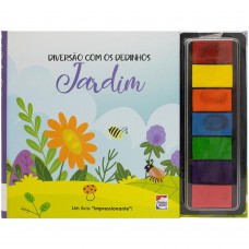 Diversão com os dedinhos: Jardim