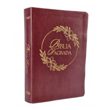 Bíblia Sagrada NVI Capa Luxo - Flores Douradas