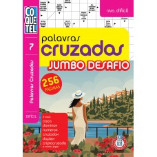 Livro Coquetel Palavras-Cruzadas Jumbo Desafio 7