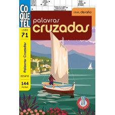 Livro Coquetel Palavras-Cruzadas Desafio 71
