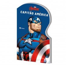 Pop cartonado recortado - Capitão América