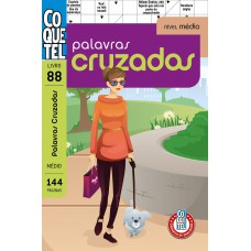 Livro Coquetel Palavras-Cruzadas 88