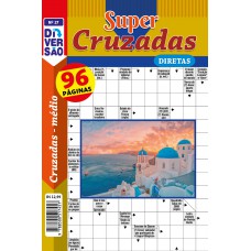 Livro Diversão Super Palavras-Cruzadas Diretas 27