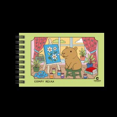 Comfy Relax Verde - Capa dura com wire-o