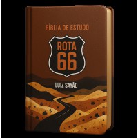 BÍBLIA NVI DE ESTUDO ROTA 66 - FLEXÍVEL