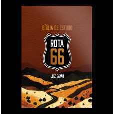 BÍBLIA NVI DE ESTUDO ROTA 66 - FLEXÍVEL