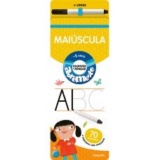 Abremente escreve e apaga: Maiúscula