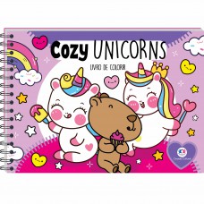 Cozy Unicorns - Para colorir