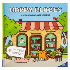 Fluffy Friends - Coloring Book: Happy Places