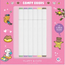 Fluffy and Cute - Para Colorir com Canetinhas