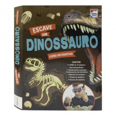 Livro Interativo: Escave um Dinossauro Livro Interativo: Escave um Dinossauro