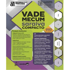 Vade Mecum Saraiva Compacto - 31ª Edição 2025
