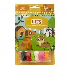 Flocos de Massinha - Livro & Diversão: Pets