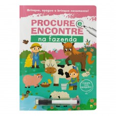 Brinque, Apague e Brinque novamente! Procure e encontre: Fazenda