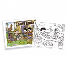 Chico Bento - Dias na Roça: Relaxing Moments - Livro de colorir