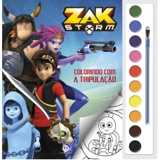 Zak Storm - Colorindo com a tripulação
