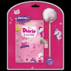 Livro Diário Pompom Unicórnios