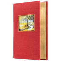 Bíblia ACF com espaço para anotações, Tecido sobre capa dura com moldura, Leitura Perfeita