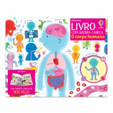 O corpo humano: livro com quebra-cabeça