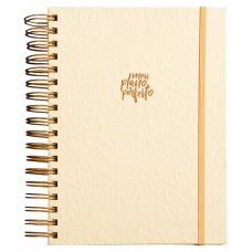 Meu plano perfeito, planner sem data, capa creme | Planner 2026 Meu plano perfeito, planner sem data, capa creme | Planner 2026