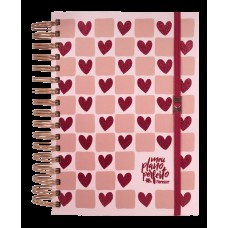 Meu plano perfeito: Florescer, planner sem data para adolescentes, capa coração | Planner 2026 Meu plano perfeito: Florescer, planner sem data para adolescentes, capa coração | Planner 2026