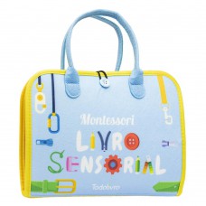 Montessori Livro Sensorial Montessori Livro Sensorial
