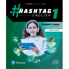 Hashtag English Level 1 Starter Student''S Book And E-Book With Online Practice And Language Booster
