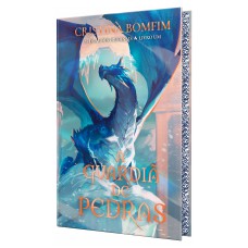 A guardiã de pedras – Romantasia slow burn em edição com capa dura e pintura trilateral, primeiro livro da série Os Dragões Originais