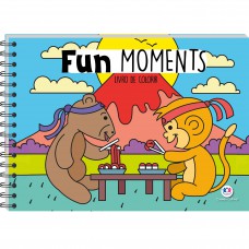 Fun Moments - Livro de colorir com marcador Fun Moments - Livro de colorir com marcador