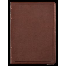 Bíblia ACF com referências cruzadas e palavras de Jesus em azul, Couro-soft mogno, Letra grande, Leitura Perfeita Bíblia ACF com referências cruzadas e palavras de Jesus em azul, Couro-soft mogno, Letra grande, Leitura Perfeita