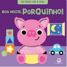 Boa noite, porquinho! - Livro de Feltro