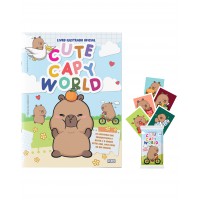 Livro Ilustrado Cute Capy World Livro Ilustrado Cute Capy World