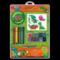 Fazendo Arte Diamante 5D - Bebês Dino