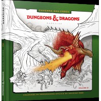DUNGEONS & DRAGONS: CAVERNA DAS CORES - VOLUME 2 - LIVRO DE COLORIR OFICIAL DE DUNGEONS & DRAGONS