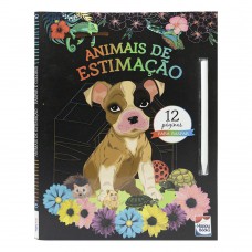 Raspar e Colorir: Animais de Estimação