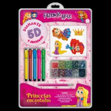 Fazendo Arte Diamante 5D - Princesas encantadas