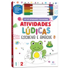 Atividades lúdicas - Kit escreva e apague Atividades lúdicas - Kit escreva e apague