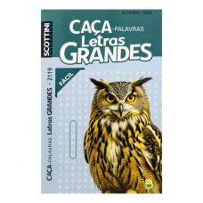 Scottini Caça-Palavras Letras Grandes (32p) N.2119 (Fácil)