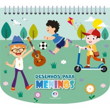 Desenhos para meninos - Livro com canetinha Desenhos para meninos - Livro com canetinha