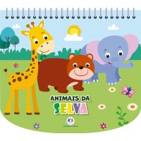 Animais da selva - Livro com canetinha